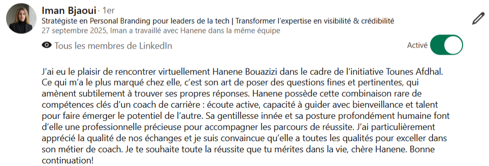 Avis client 18
