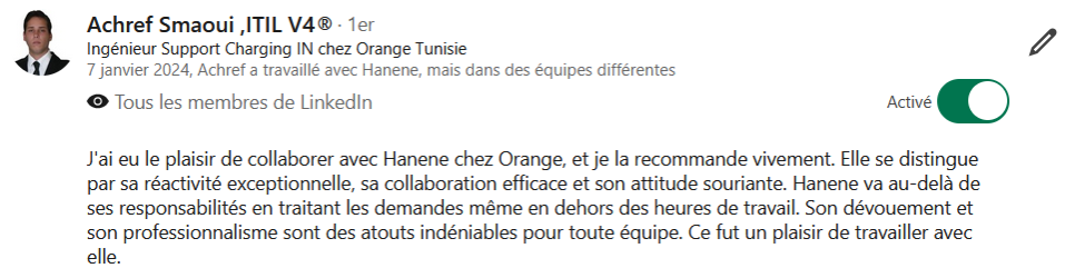 Avis client 6