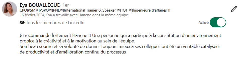 Avis client 8