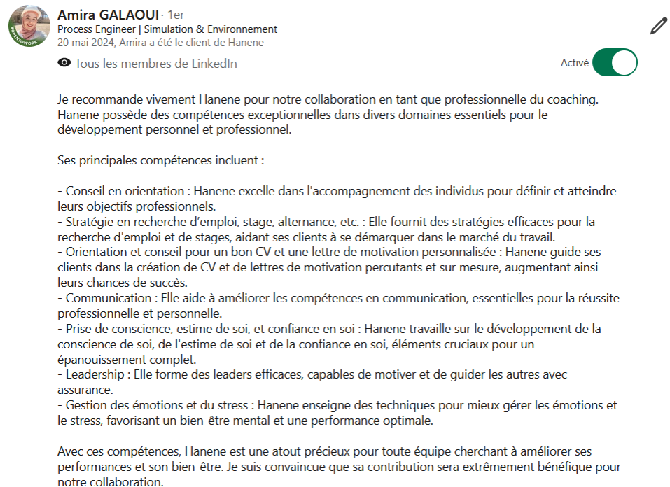 Avis client 9